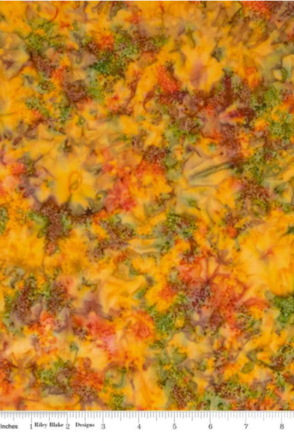 Expressions Batiks Hand-Dyes Orange Multi 2 – fabric – colorful textile design