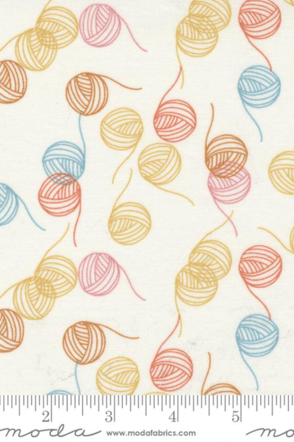 Lazy Afternoon Vanilla Multi – fabric – modern patchwork