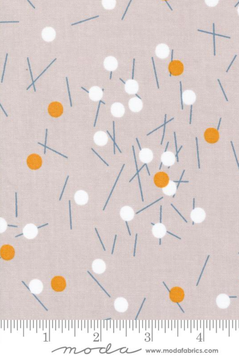 Bluish Pins And Buttons Sand – fabric – modern patchwork