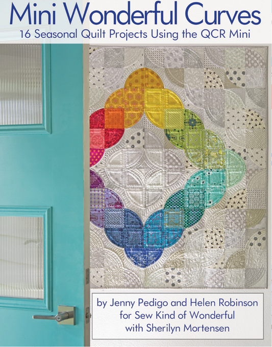 Mini Wonderful Curves – book – colorful textile design