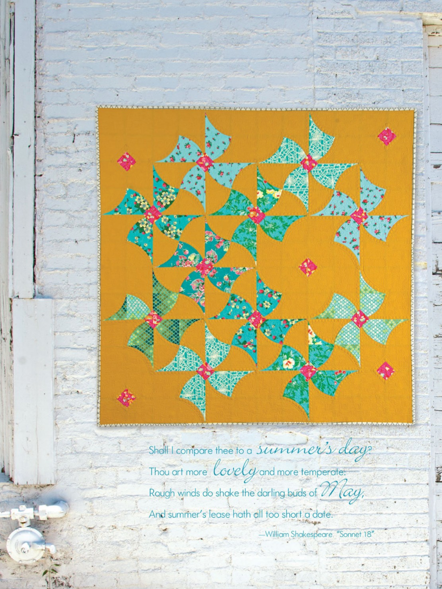 Mini Wonderful Curves – book – colorful textile design