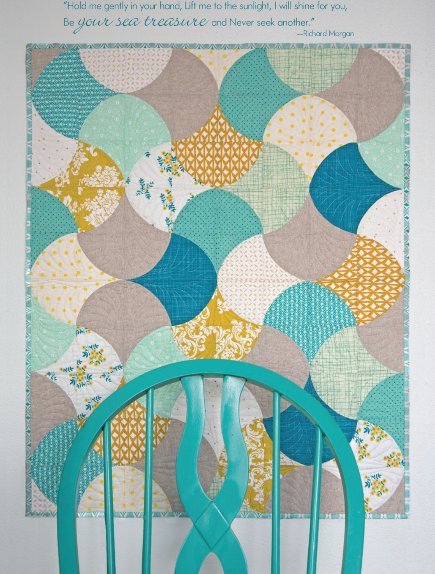Mini Wonderful Curves – book – colorful textile design