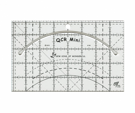Mini Quick Curve Ruler – notion – colorful textile design
