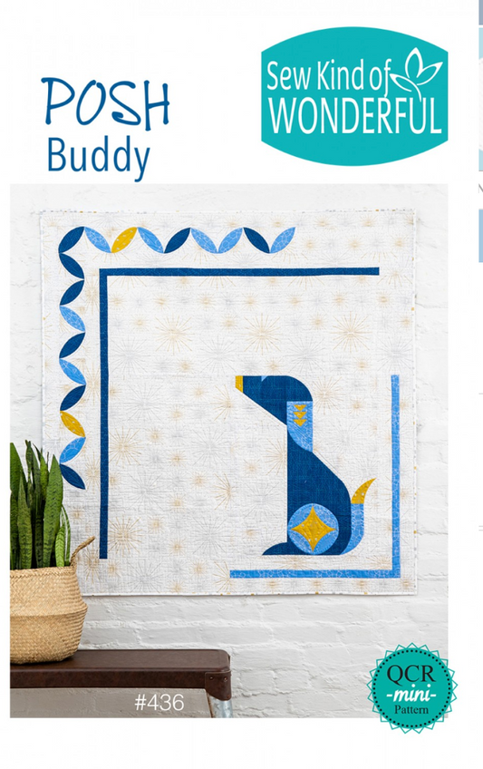 Posh Buddy – pattern – colorful textile design