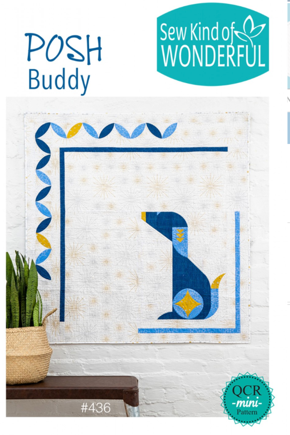 Posh Buddy – pattern – colorful textile design