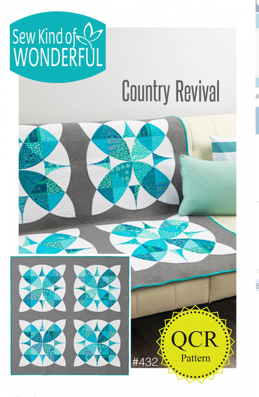 Country Revival – pattern – colorful textile design