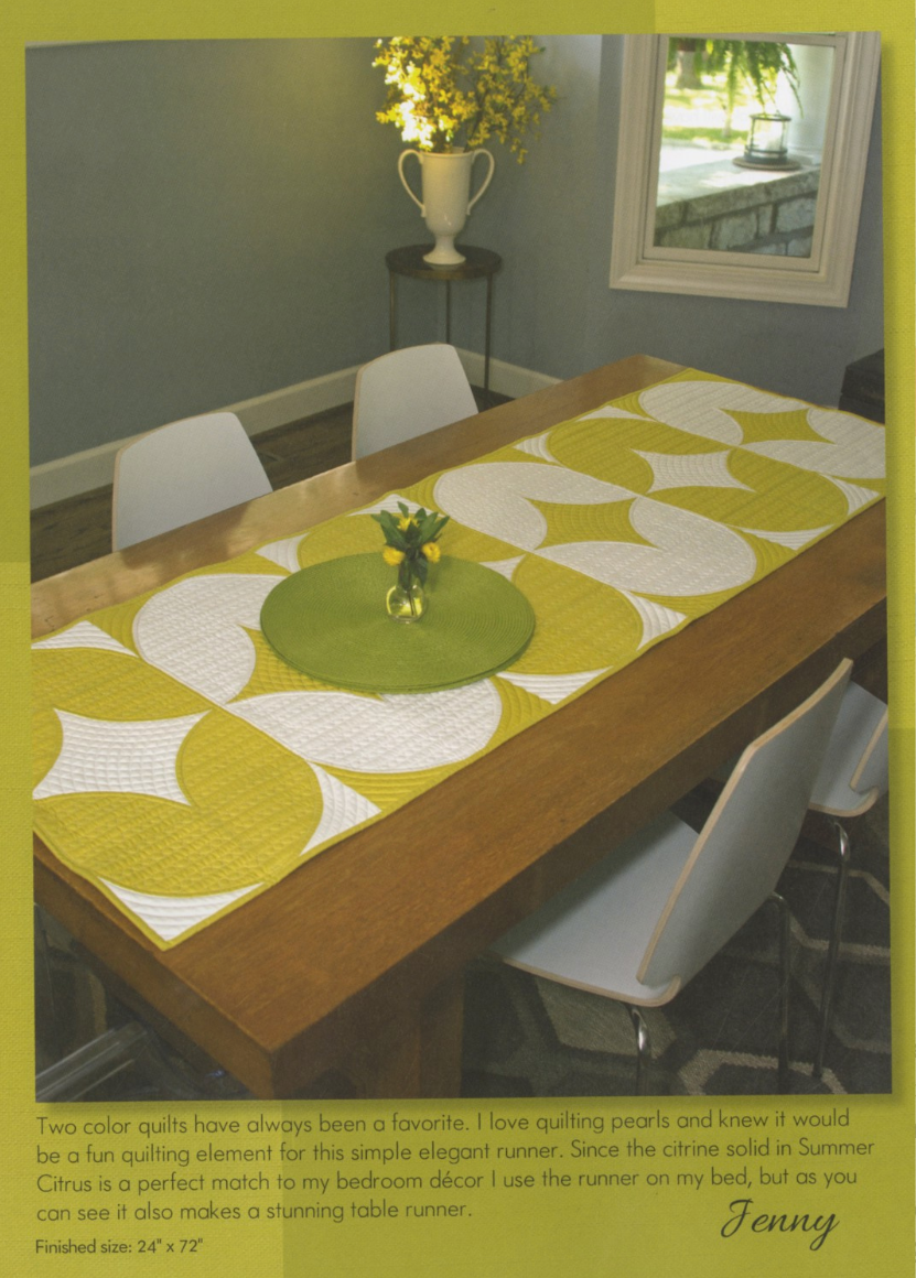 One Wonderful Curve 12 Contemporary Quilts – book – colorful textile design