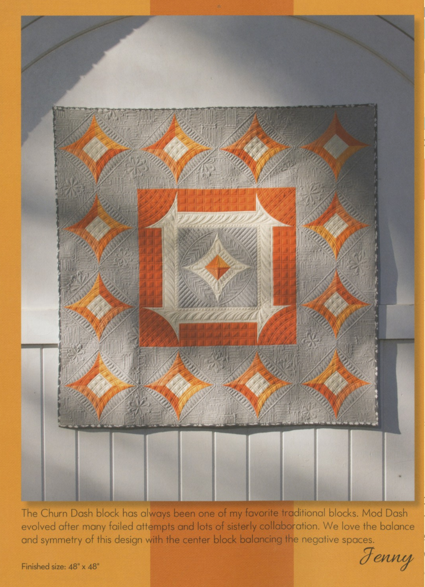 One Wonderful Curve 12 Contemporary Quilts – book – colorful textile design