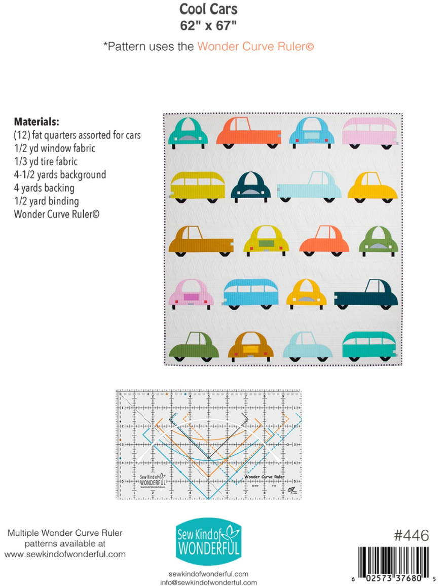 Cool Cars – pattern – colorful textile design
