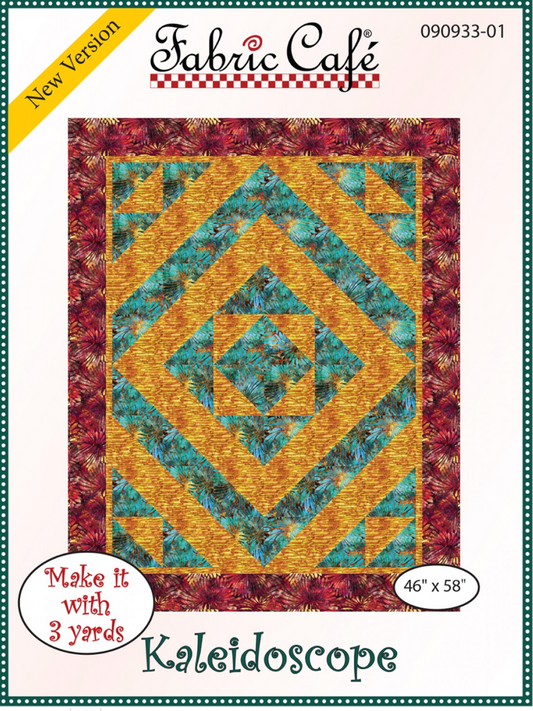Kaleidoscope – quilt pattern – colorful textile design