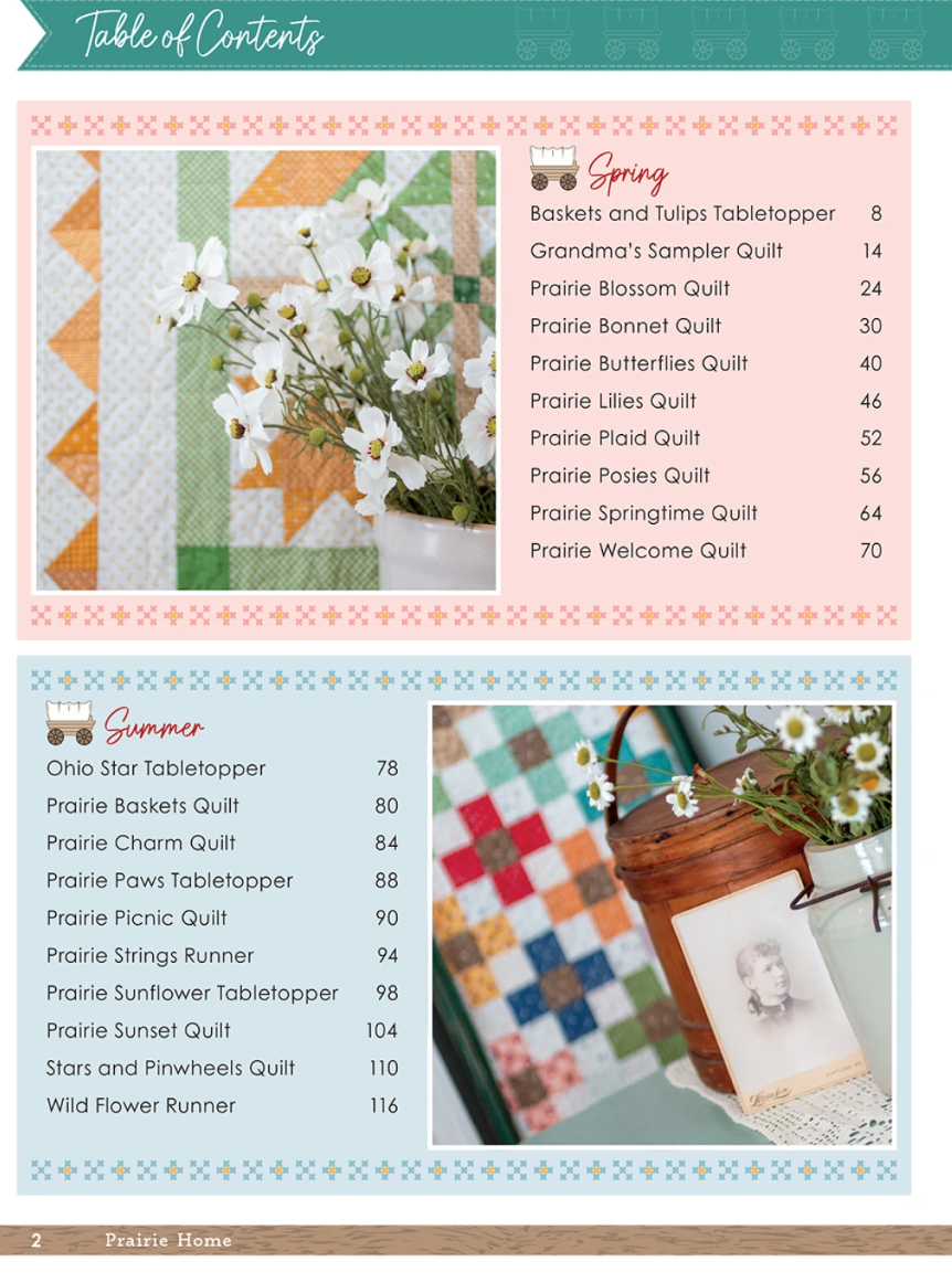 Prairie Home Quilt Book