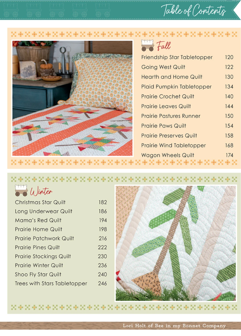 Prairie Home Quilt Book