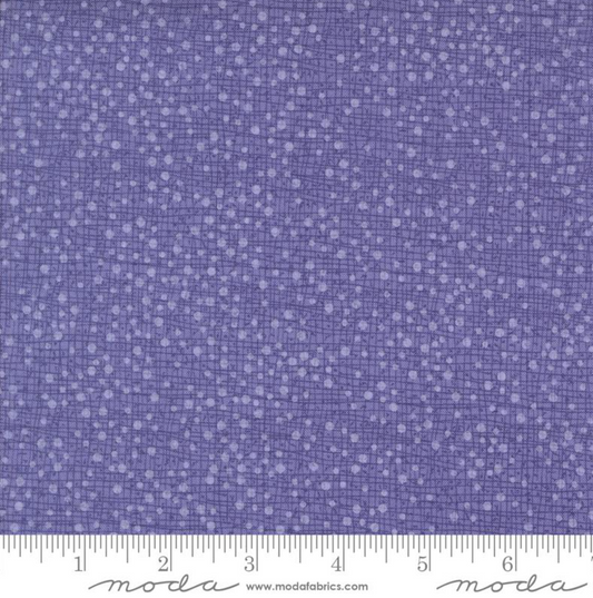 Dotty Thatched Periwinkle – fabric – colorful textile design