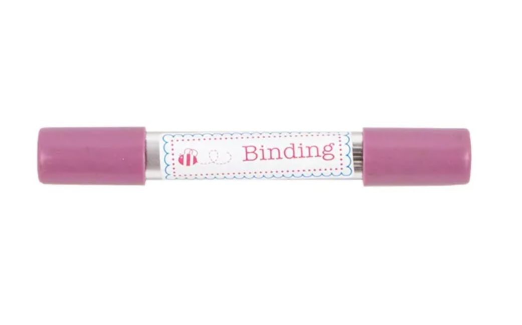 Lori Holt Binding Nifty Needles Tube – 18 Color-Coded Needles