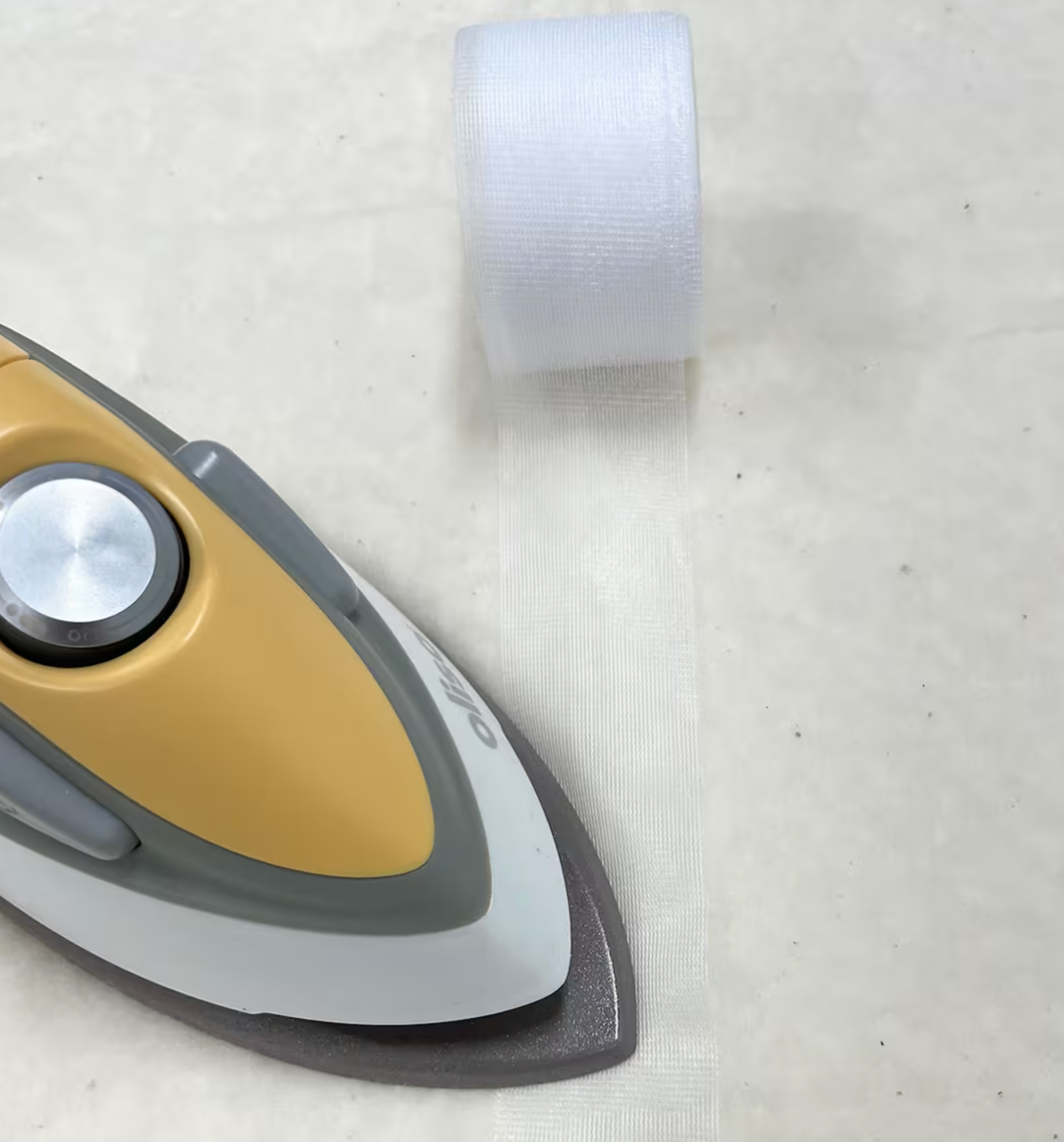 Steam Iron-On Fusible Sheer Batting & Seam Tape