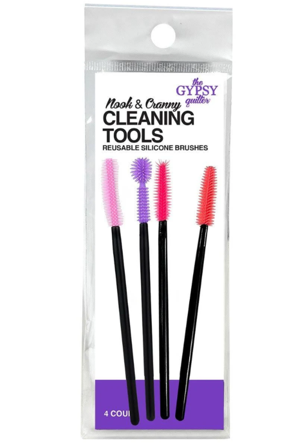 The Gypsy Quilter Every Nook and Cranny Cleaning Tools 4ct