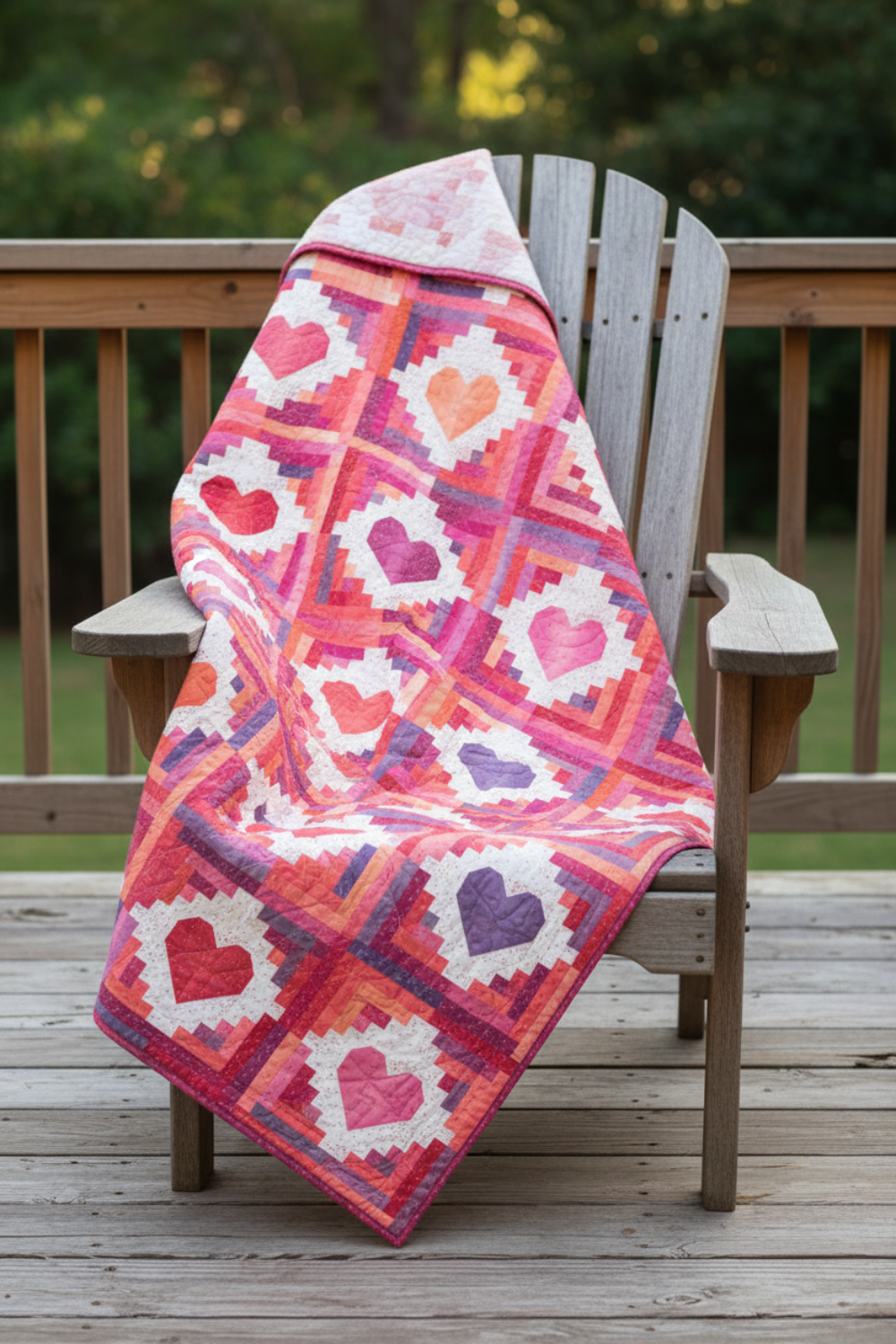 Quilty Cabins Quilt Pattern