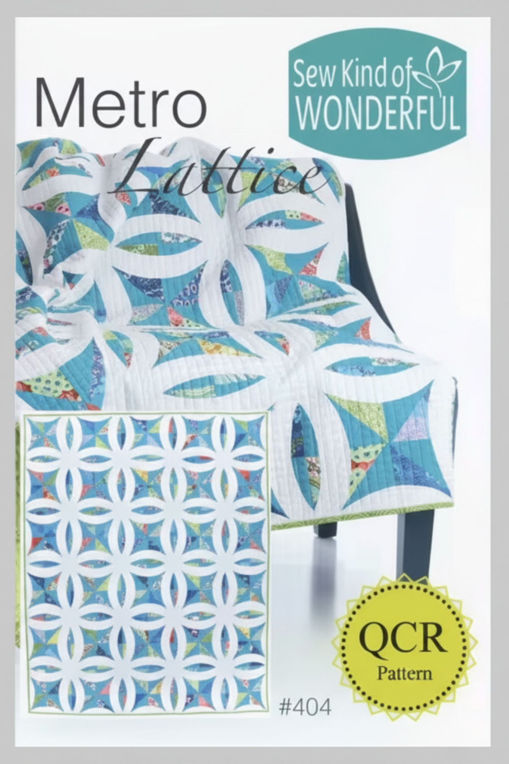 Quilt pattern book cover with colorful quilt design and 'Sew Kind of Wonderful' branding.