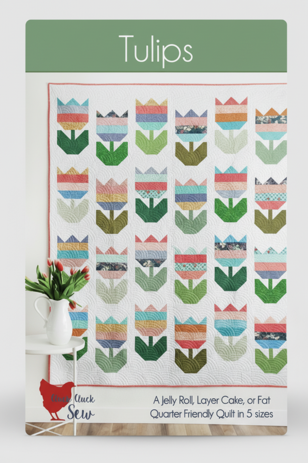 Tulips Quilt Pattern