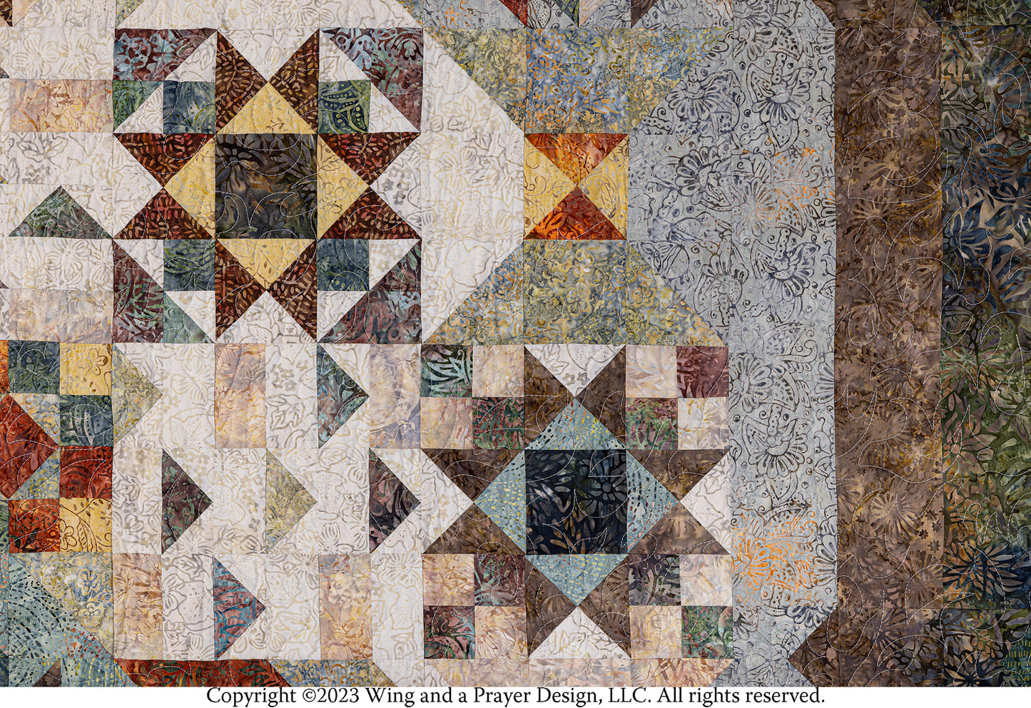 Windsong Block of the Month Quilt Kit (Pattern + Fabrics)