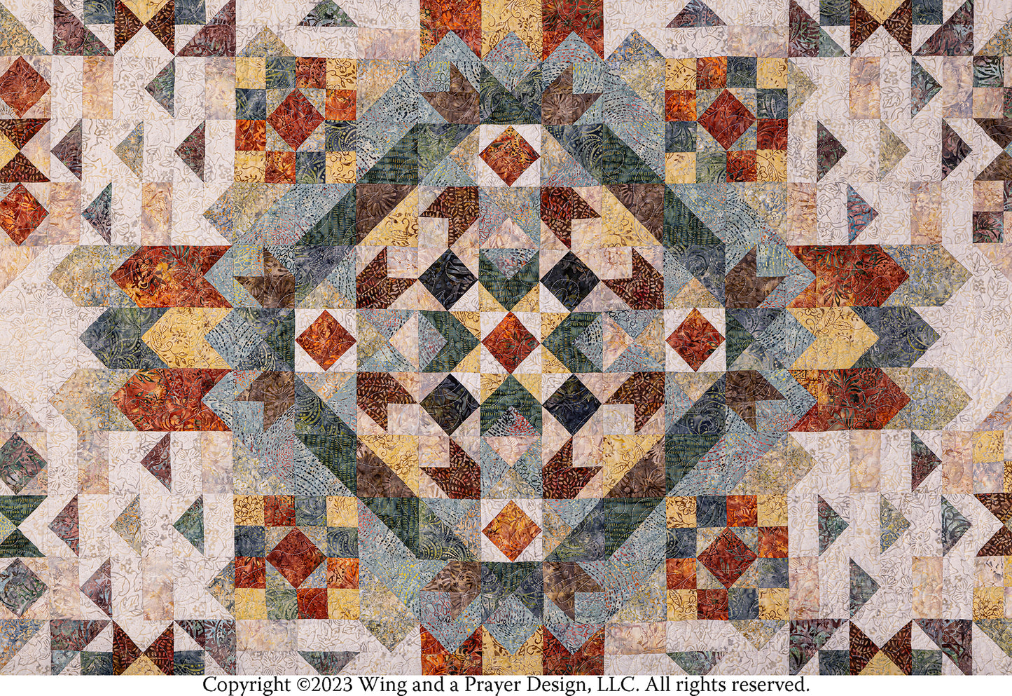 Windsong Block of the Month Quilt Kit (Pattern + Fabrics)