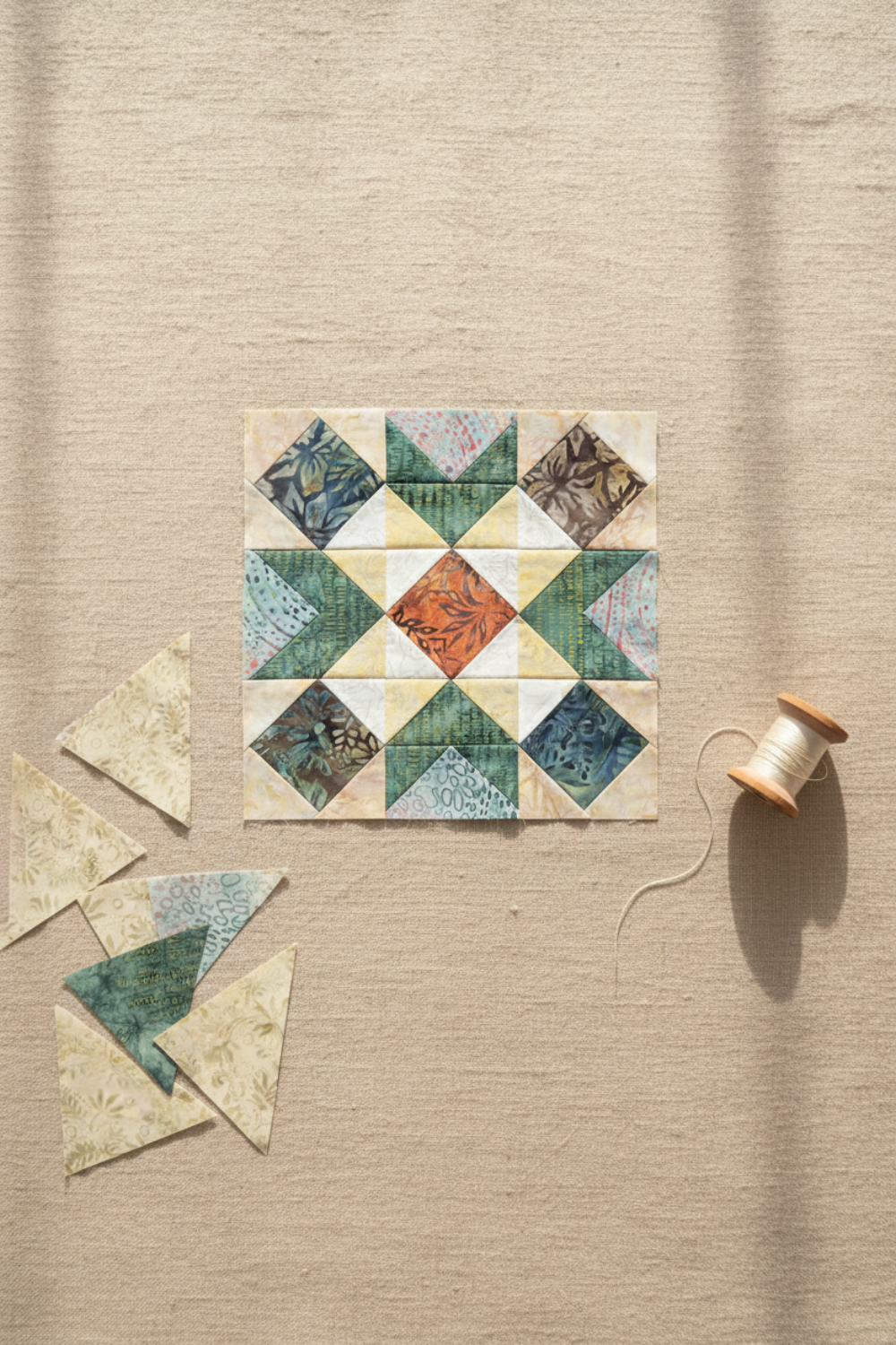 Expressions Batiks Breathe Laurel Fabric