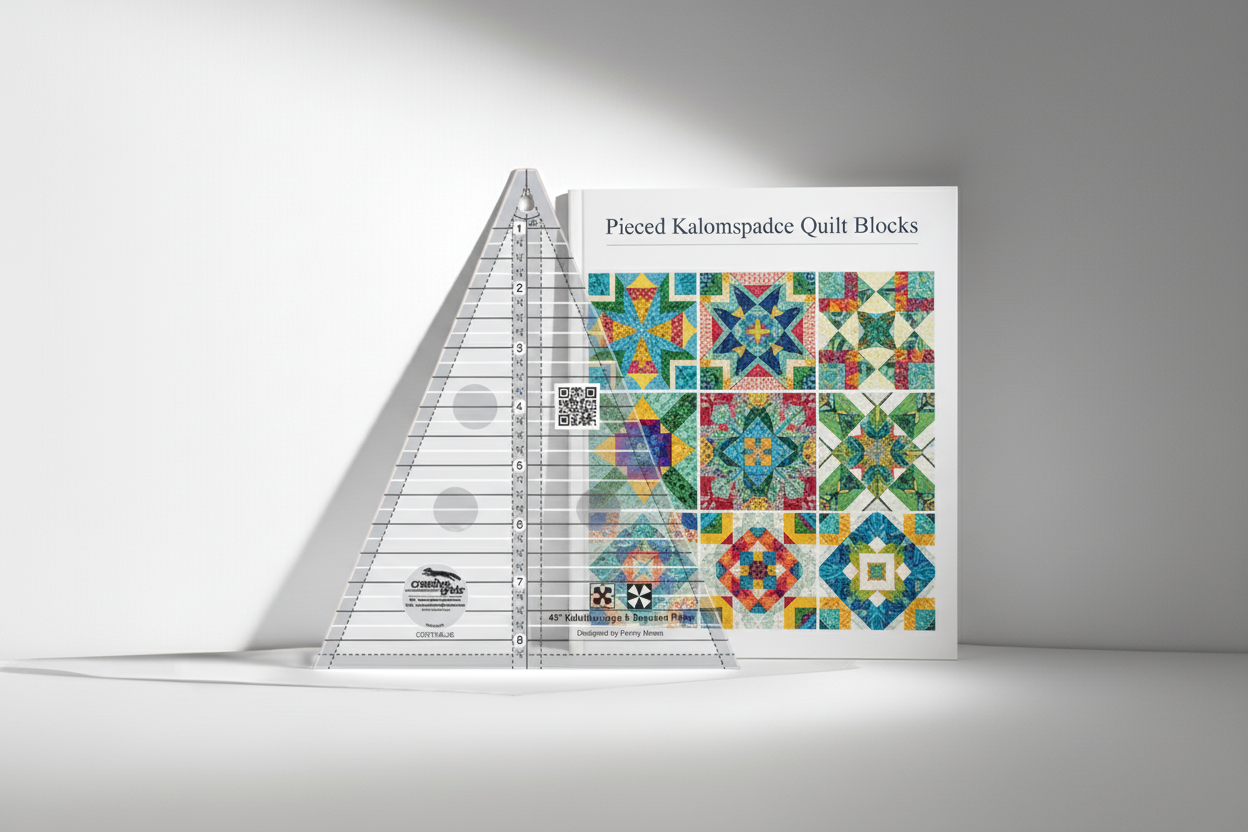 Pieced Kaleidoscope Quilt Blocks