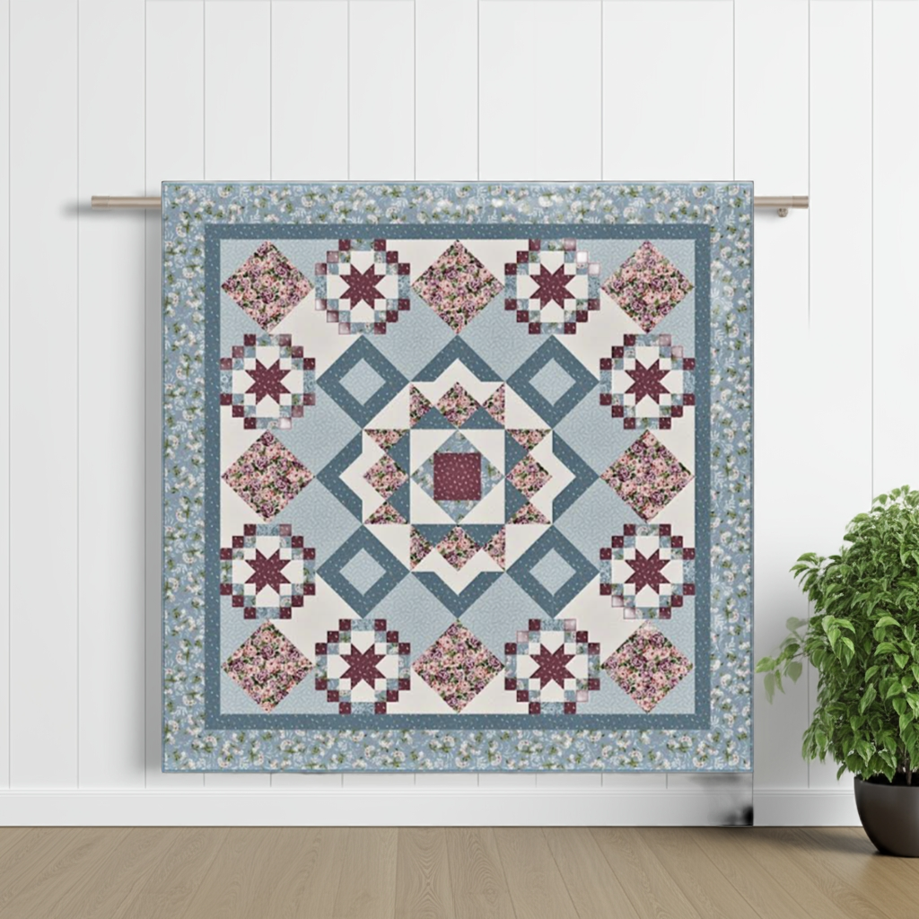 Blooming Bunch Quilt Kit, 74in x 74in