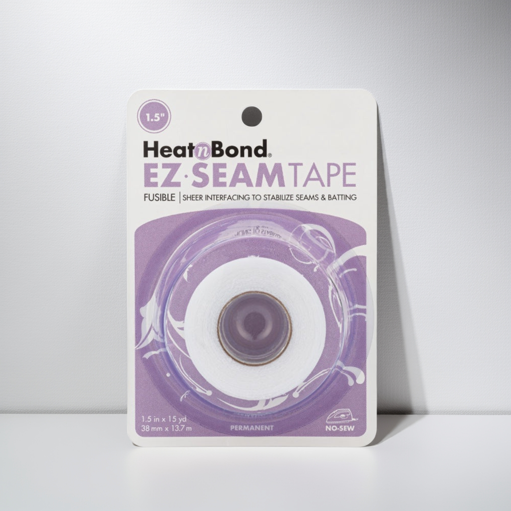 Steam Iron-On Fusible Sheer Batting & Seam Tape