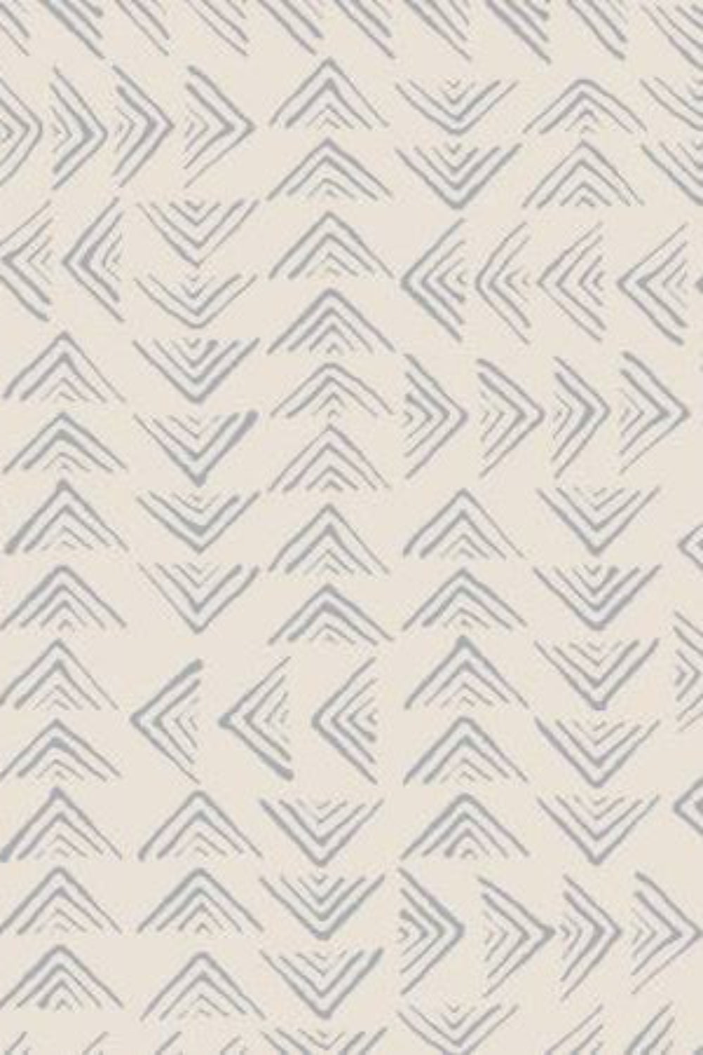 Breezeway by Maywood Studio Collection - Cream/Light Blue Triangles – fabric – colorful textile design