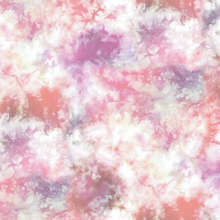 Fire & Ice by Maywood Studio, Peach Ice Dye 1 3/4 yard cut – fabric – colorful textile design