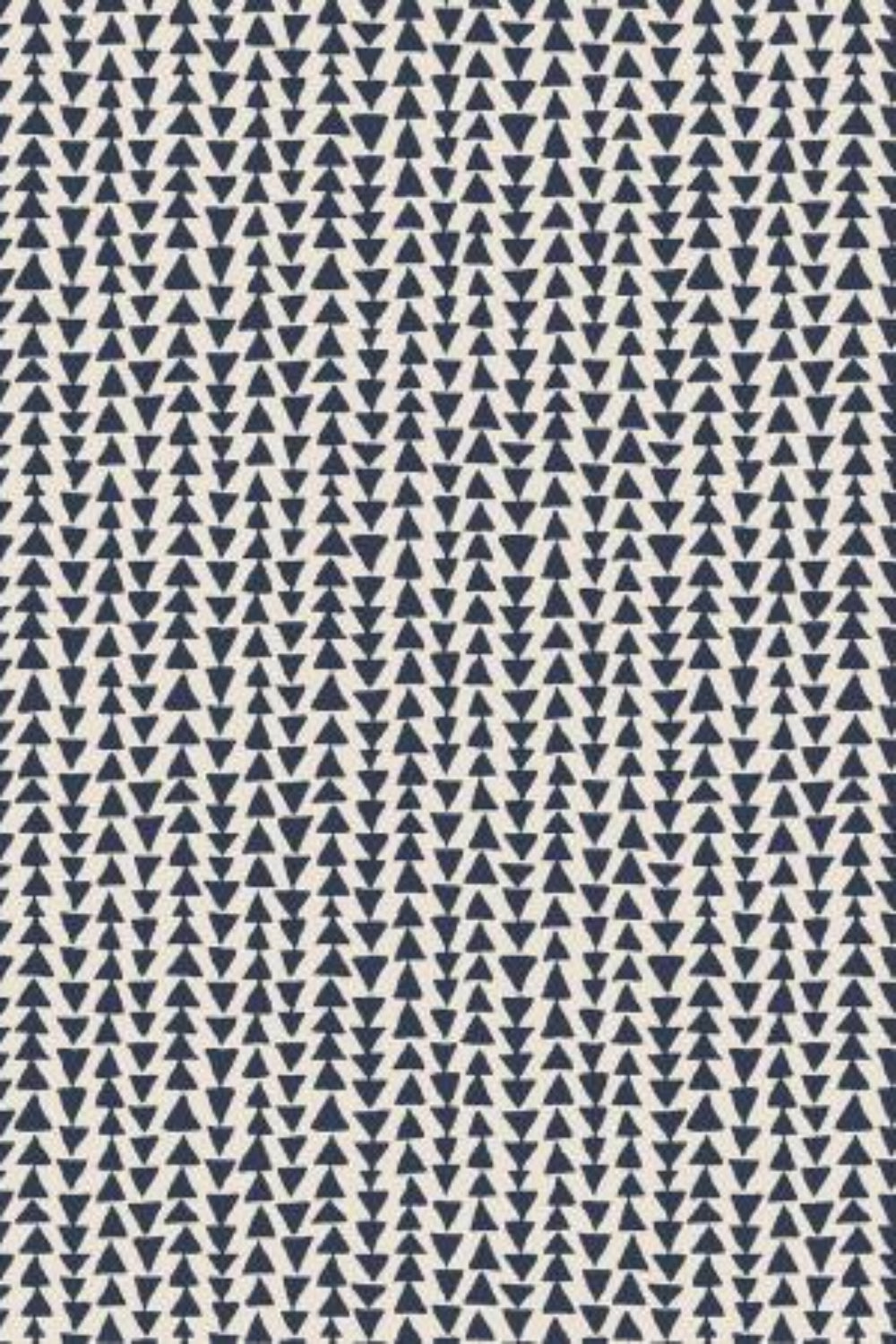 Breezeway by Maywood Studio Collection - Medium Blue Mini Triangles Stripe – fabric – colorful textile design