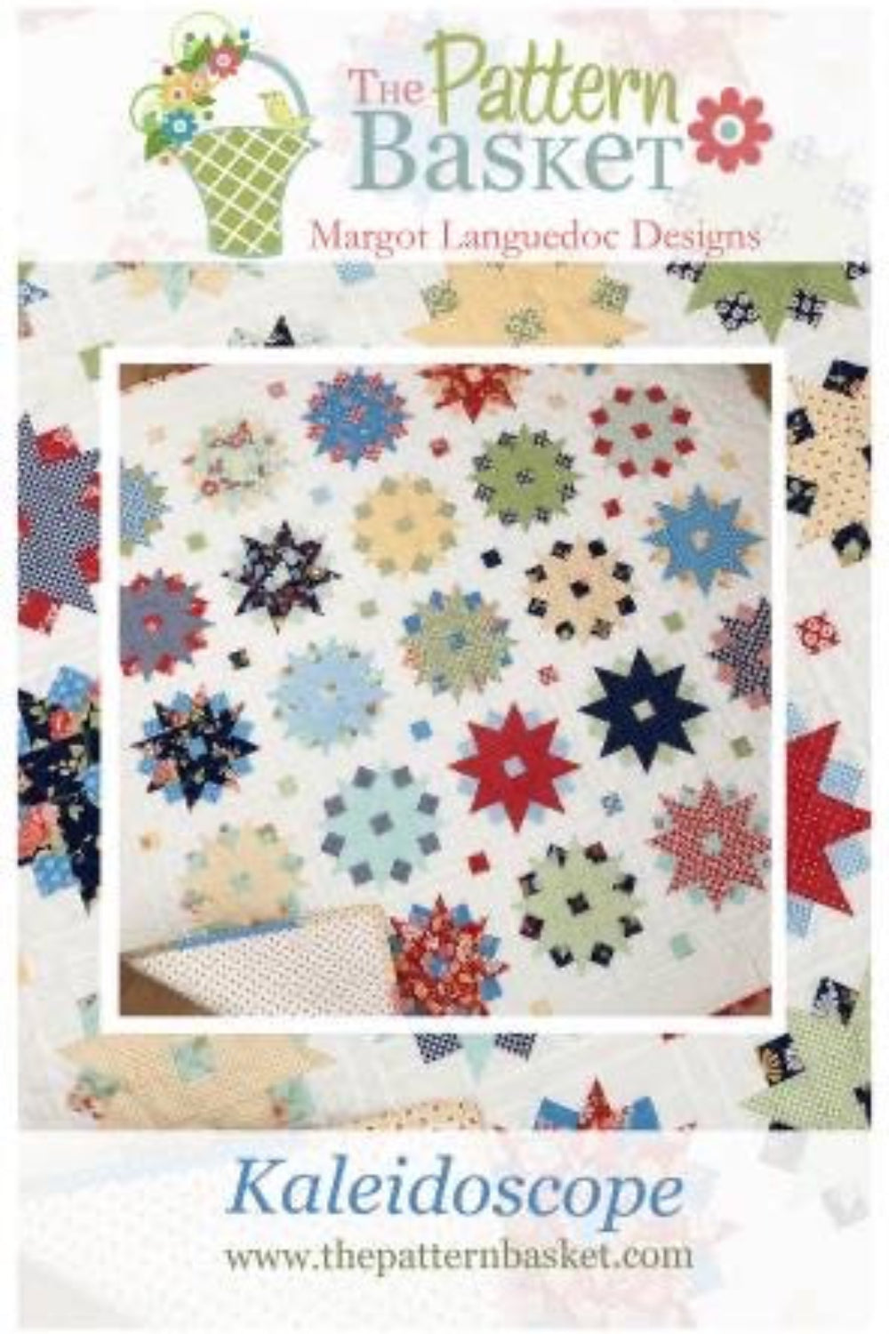 Kaleidoscope – quit pattern – colorful textile design