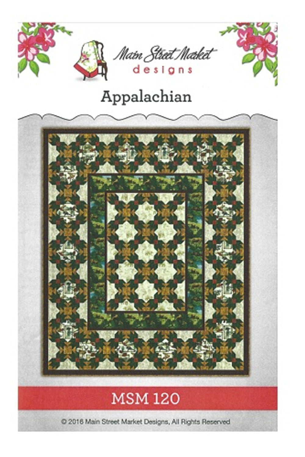 Appalachian – quilt pattern – colorful textile design