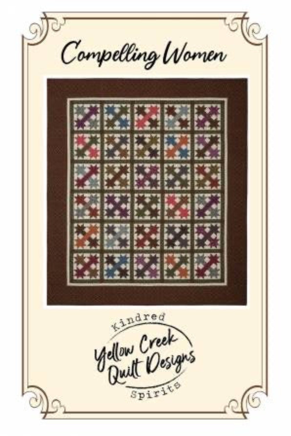 Compelling Women – quilt pattern – colorful textile design