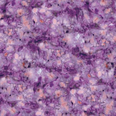 Fire & Ice by Maywood Studio, Violet Ice Dye - 1.64 yard cut