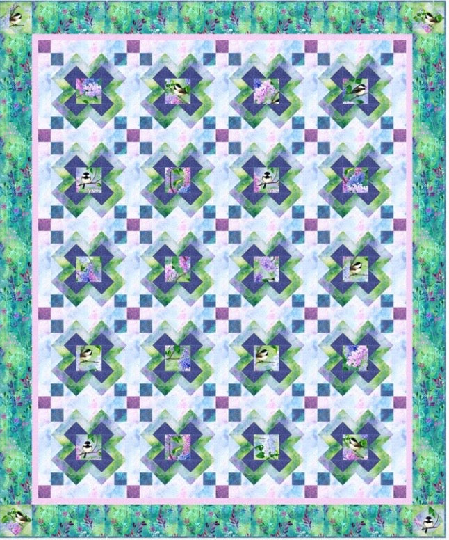 Ardmore Quilt Pattern - Five Size – quilt pattern – colorful textile design