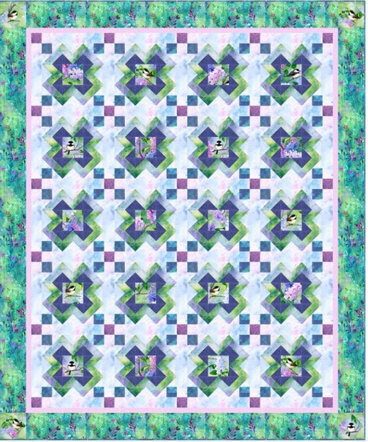 Ardmore Quilt Pattern - Five Size – quilt pattern – colorful textile design