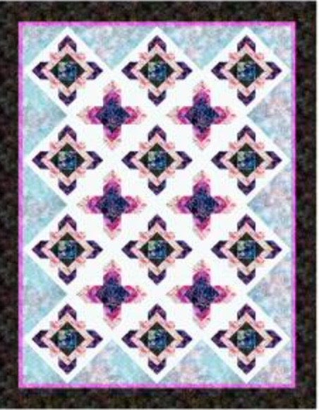 Quartzite Quilt – quilt pattern – colorful textile design