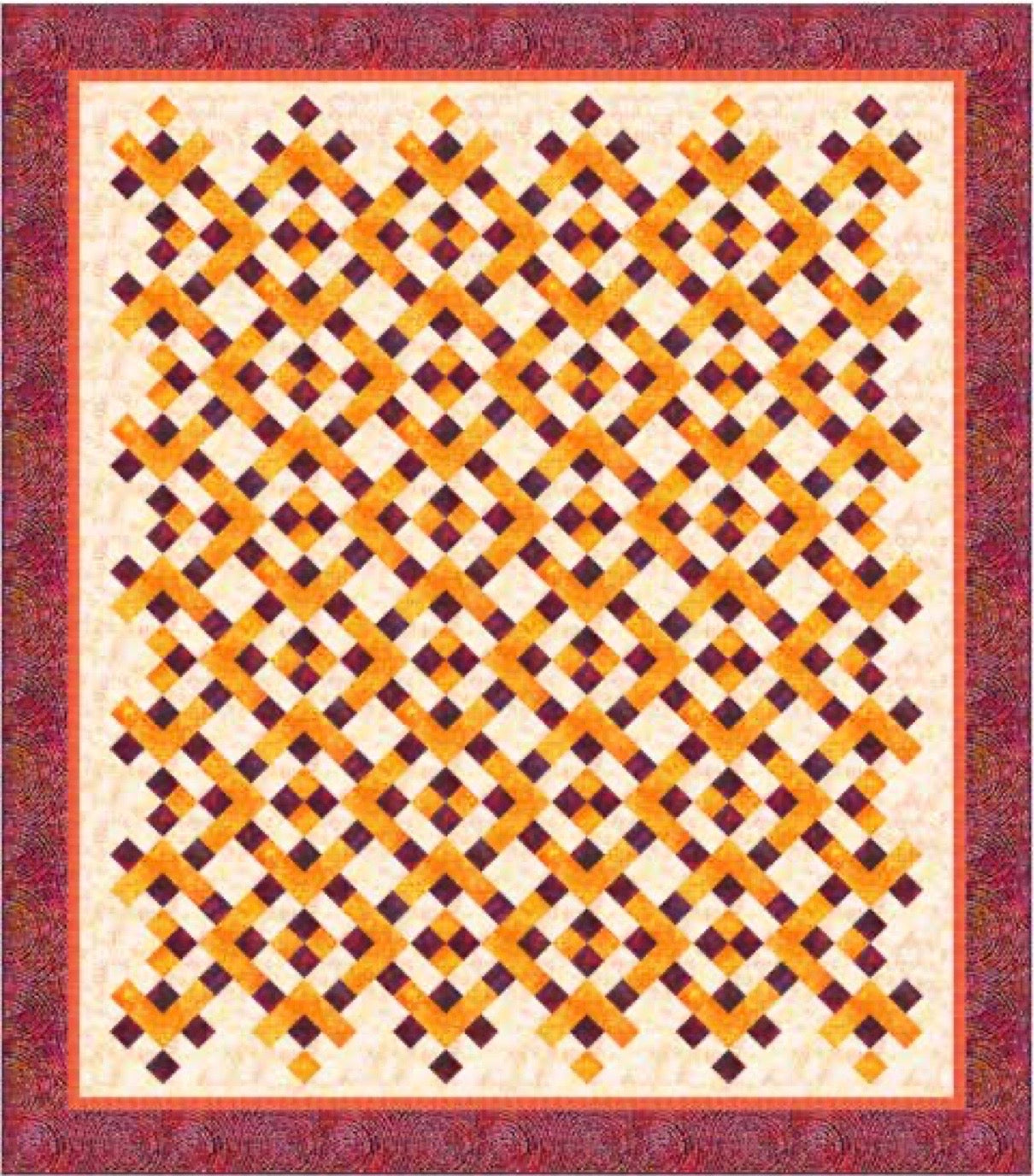 Social Mixer – quilt pattern – colorful textile design
