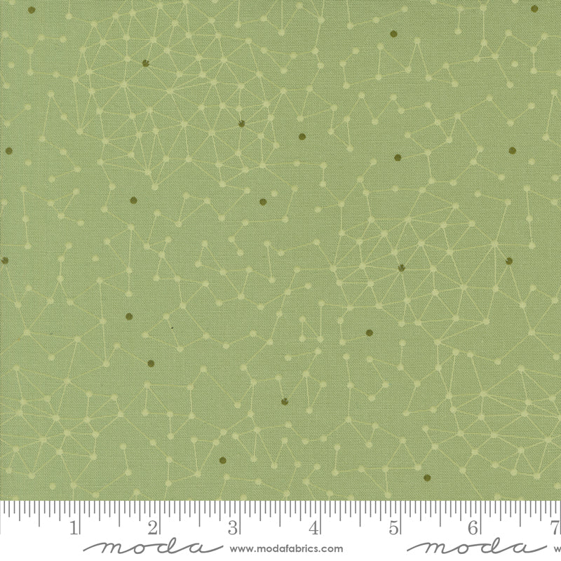 Olive You Net Sage – fabric – colorful textile design
