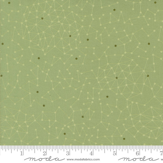 Olive You Net Sage – fabric – colorful textile design