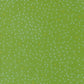 Olive You Net Fresh Grass Fabric by Zen Chic for Moda Fabrics, close-up of pale connected-dot lines and yellow accents on grass green.