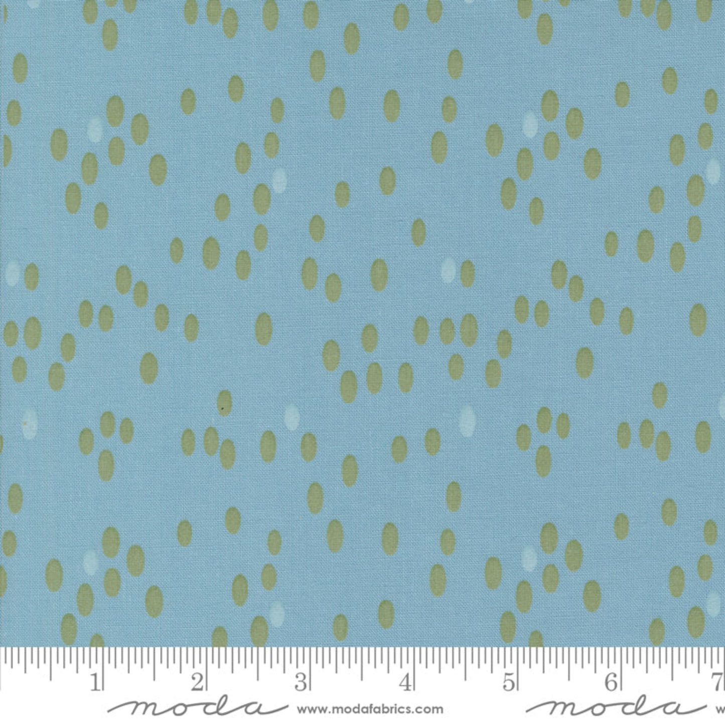 Olive You Dots Glacier – fabric – colorful textile design