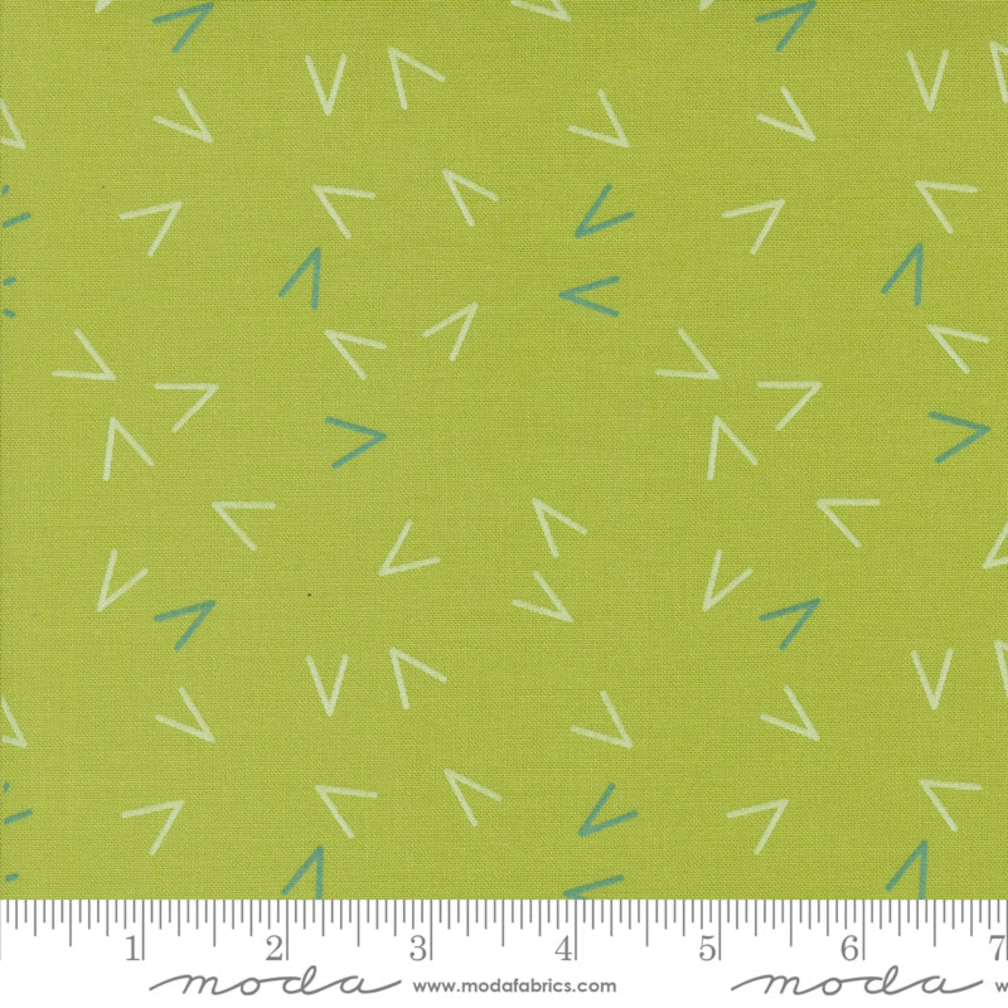 Olive You Arrows Leaf – fabric – colorful textile design