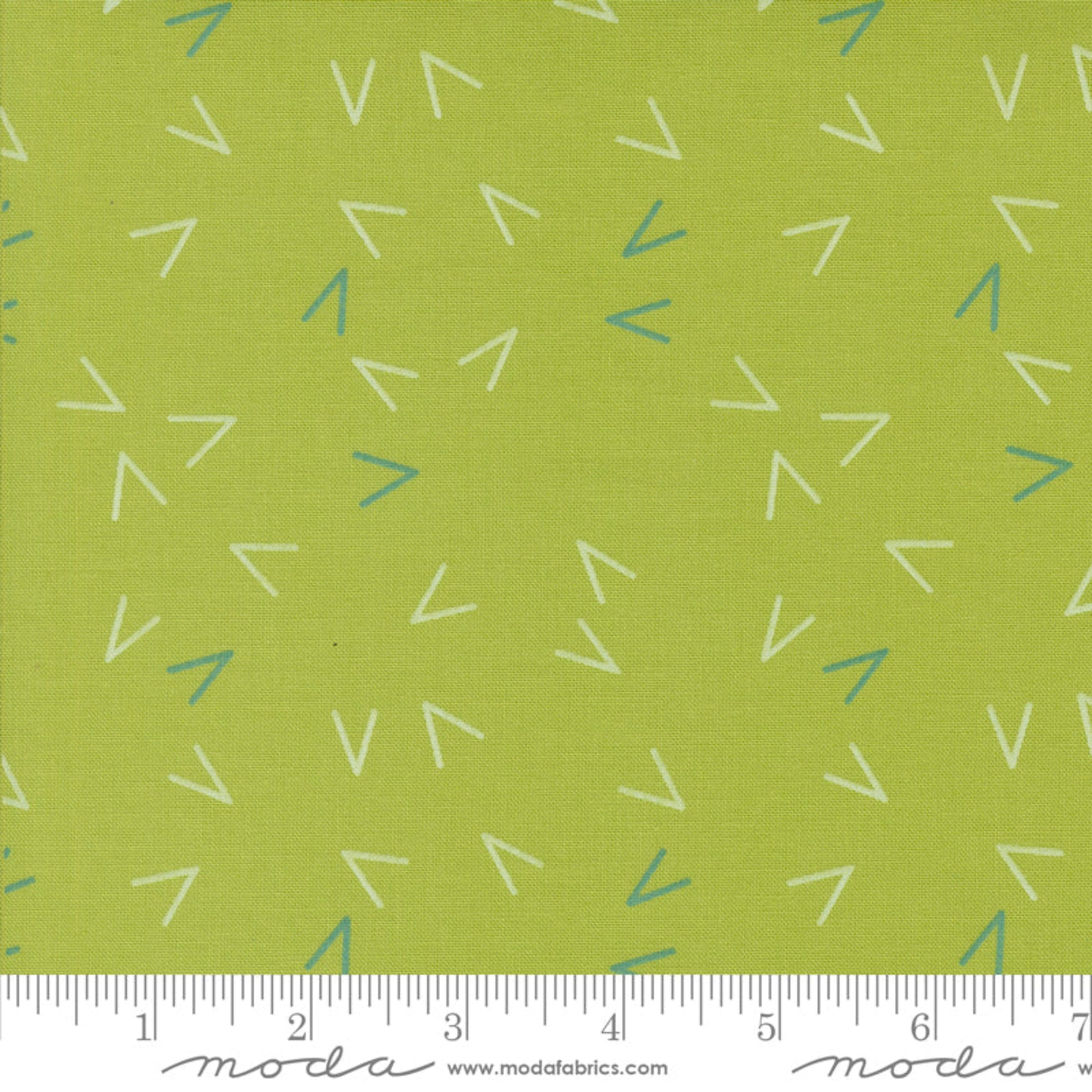 Olive You Arrows Leaf – fabric – colorful textile design