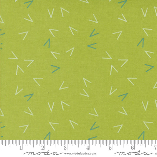 Olive You Arrows Leaf – fabric – colorful textile design