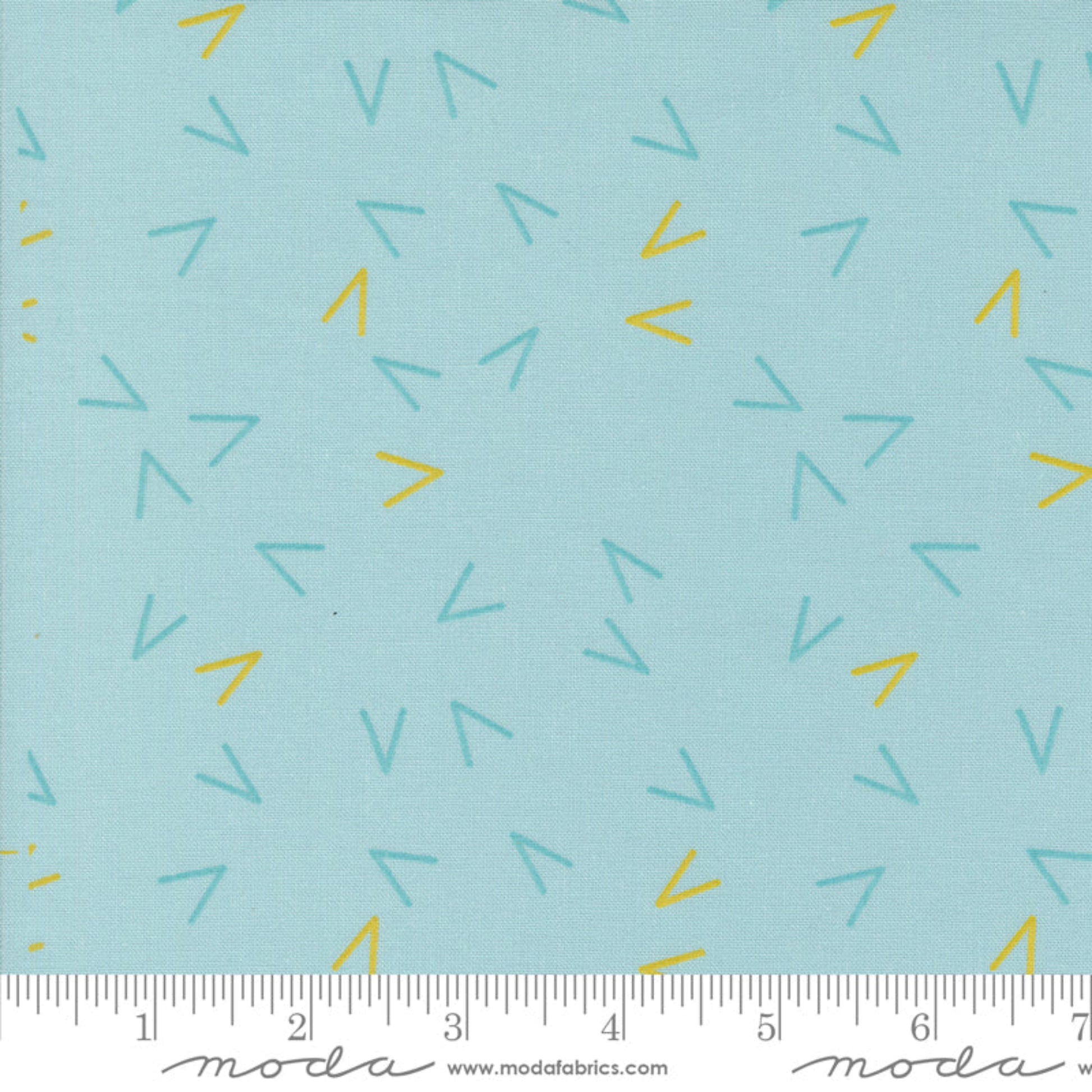 Olive You Arrows Mist – fabric – colorful textile design