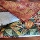Autumn Celebration Wreath 59.5" x 59.5" Handmade Lap / Wall Hanging Quilt
