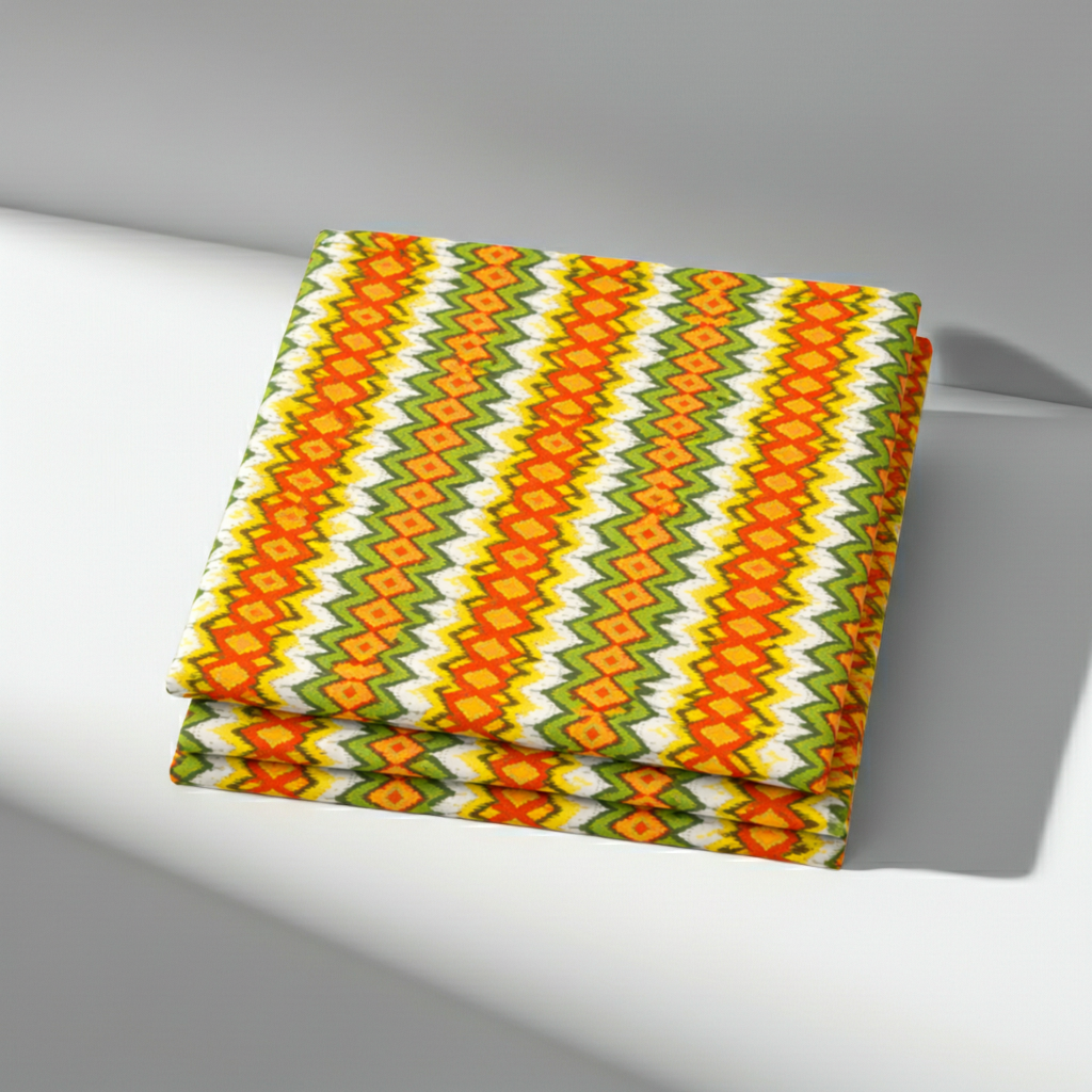 Jungle Friends Multi Stripe 3 yard cut